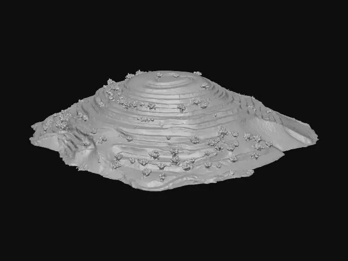 3D model for Terraced Hilltop Oasis