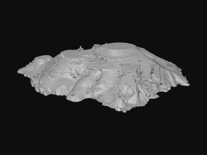 3D model for Misty Mountain Summit