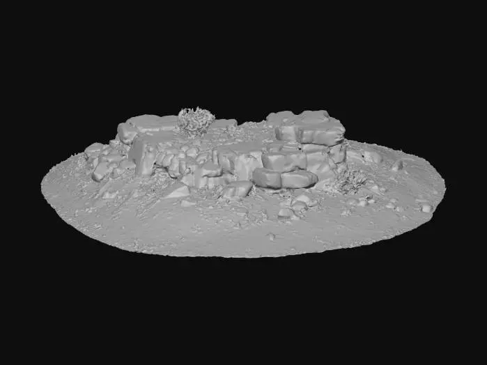 3D model for Rocky Outcrop Serenity