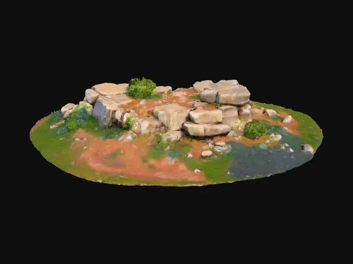 3D model for Rocky Outcrop Serenity