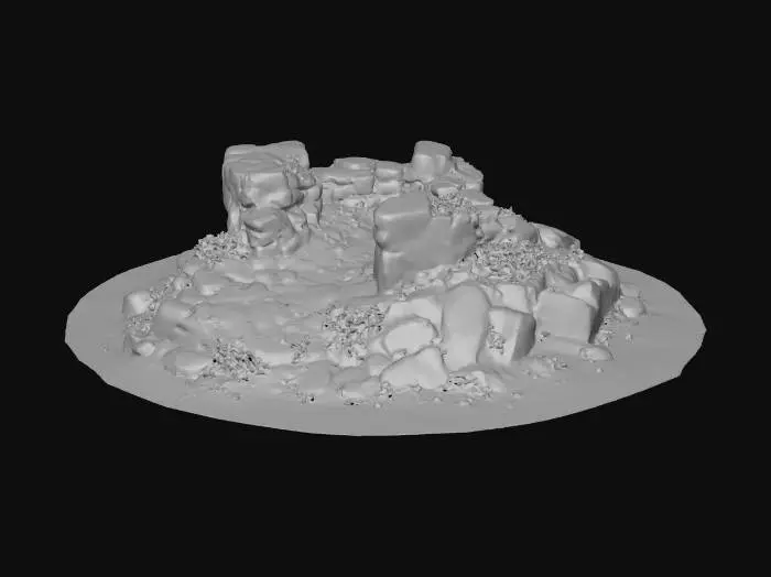 3D model for Ruined Stone Sanctuary