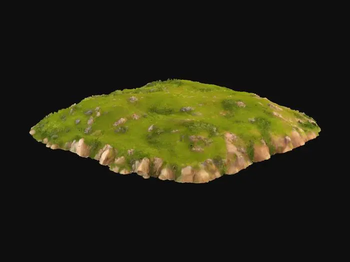 3D model for Floating Island in the Sky