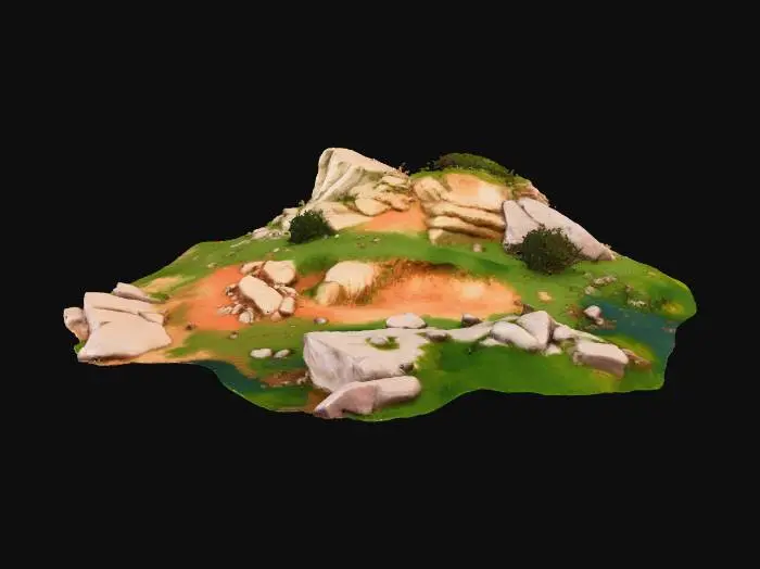 3D model for Hillside Serenity