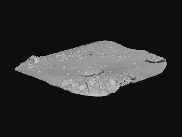 3D model for Rocky Desert Landscape