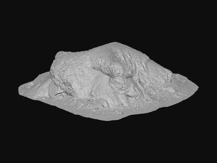3D model for Sand Dune Formation