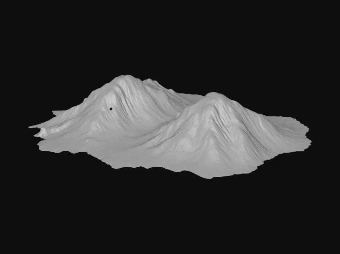 3D model for Desert Hills