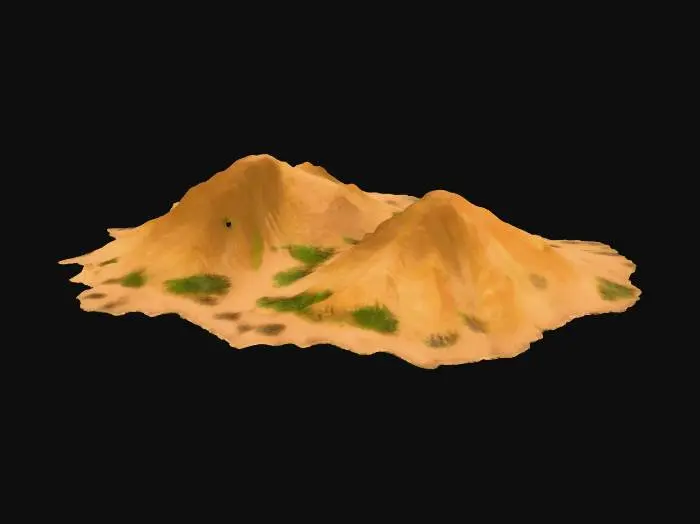 3D model for Desert Hills