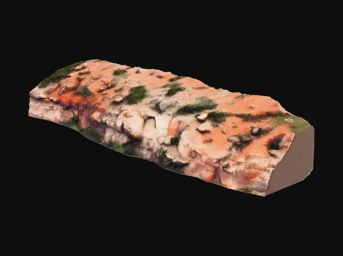 3D model for Rocky Terrain Block