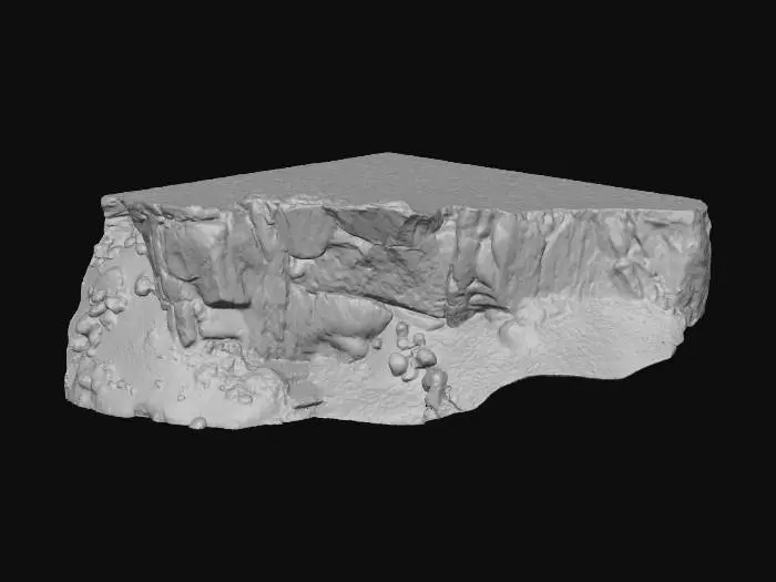 3D model for Rocky Cliffside