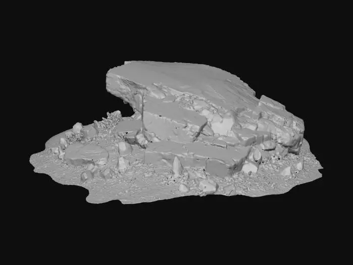 3D model for Rocky Landscape