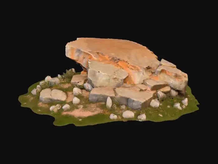 3D model for Rocky Landscape