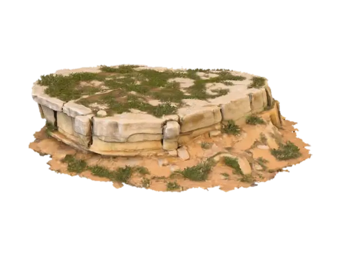 Mesa View - Rocks yapay zekâ ile oluşturulmuş 3D model