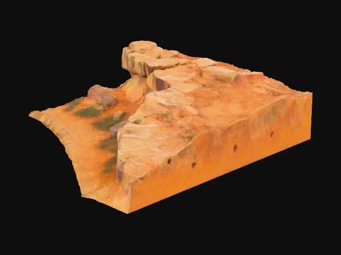 3D model for Desert Pathway