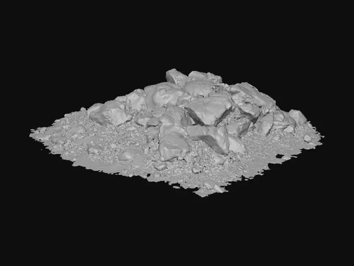 3D model for Rocky Terrain