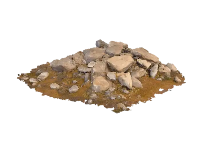 Rocky Terrain - Surface 的 AI 生成 3D 模型