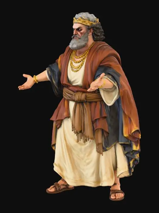 3D model for Ancient Ruler