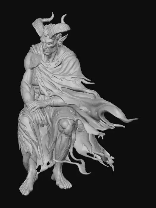 3D model for Infernal Contemplation