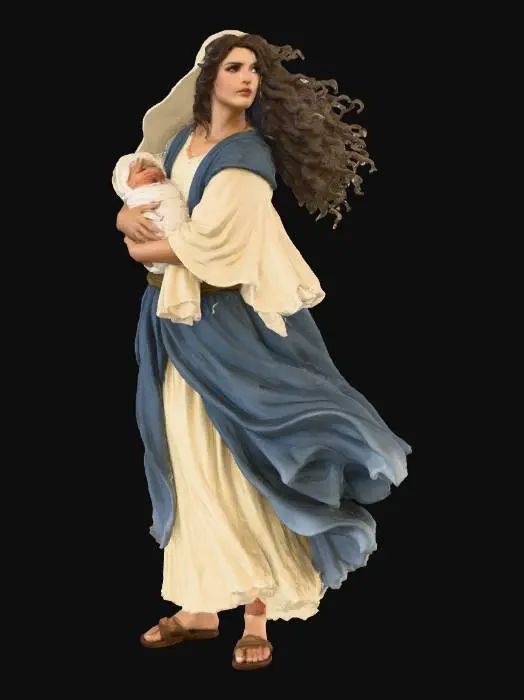 3D model for Madonna and Child