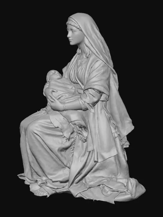 3D model for Mother and Child