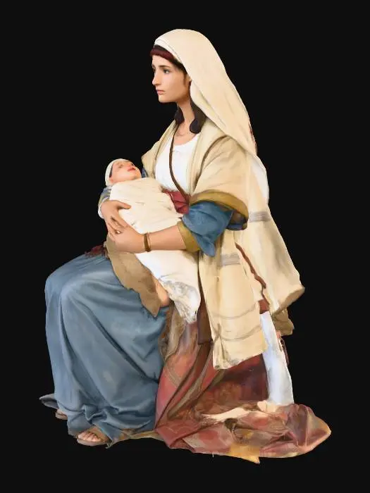 3D model for Mother and Child