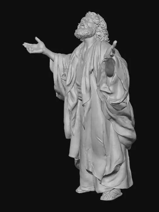 3D model for Elder in Contemplation