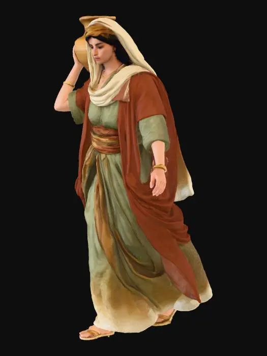 3D model for Water Bearer