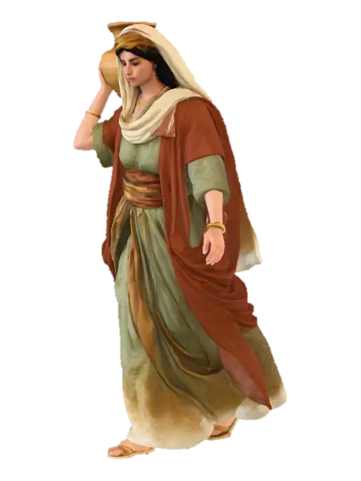 Water Bearer 3D model, vytvořený pomocí AI
