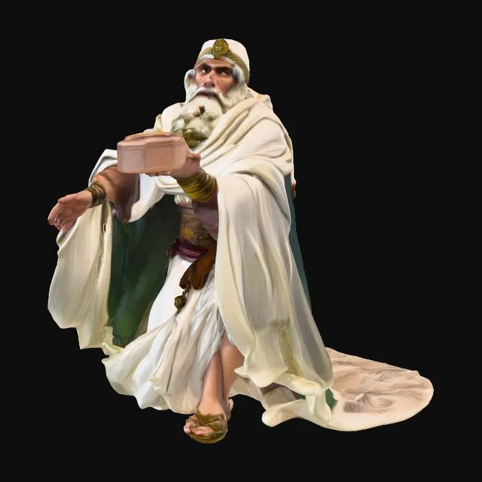 3D model for The Wise Magus