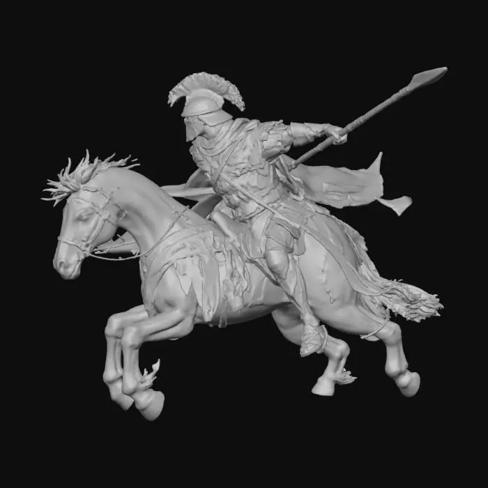 3D model for Gallant Warrior Charge