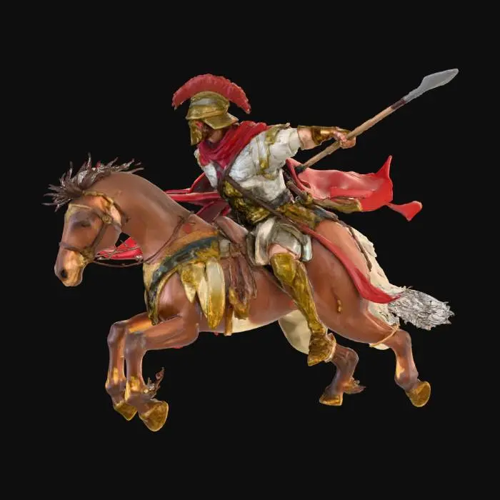 3D model for Gallant Warrior Charge