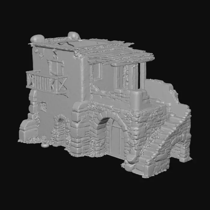 3D model for Stone Cottage Retreat