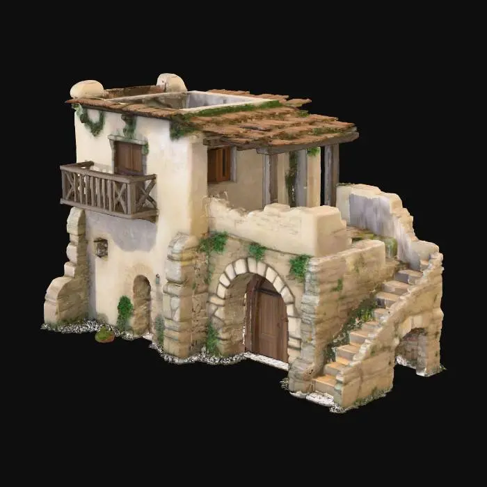 3D model for Stone Cottage Retreat