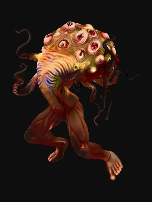 3D model for Writhing Abyssal Form