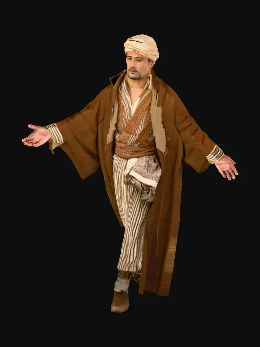 3D model for Desert Scholar