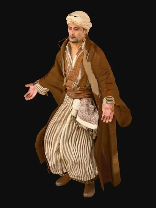 3D model for Desert Scholar