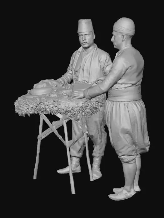 3D model for Ottoman Cheesemongers