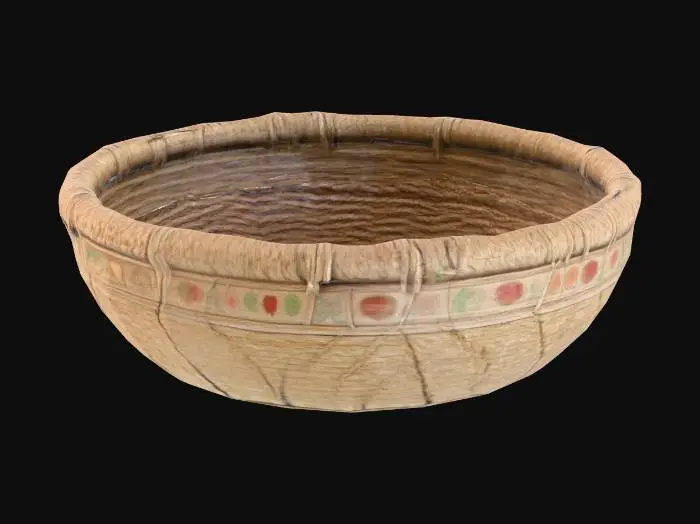 3D model for Ancient Woven Basket