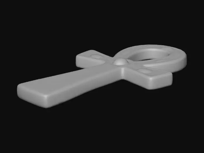 3D model for Egyptian Ankh Symbol