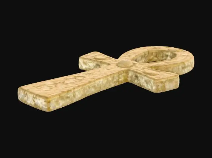 3D model for Egyptian Ankh Symbol