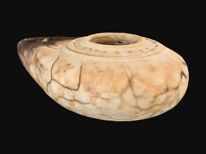 3D model for Ancient Clay Lamp