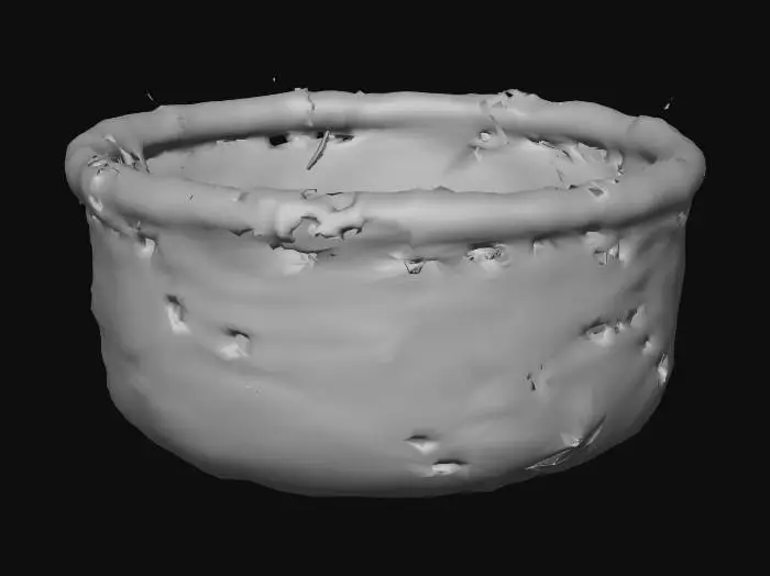 3D model for Rustic Woven Basket