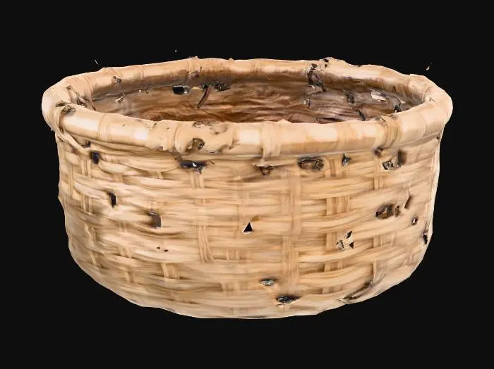 3D model for Rustic Woven Basket