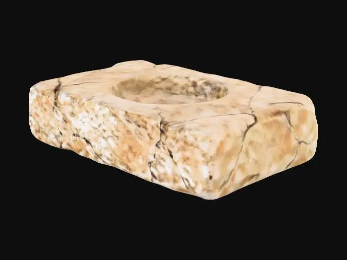 3D model for Stone Dish