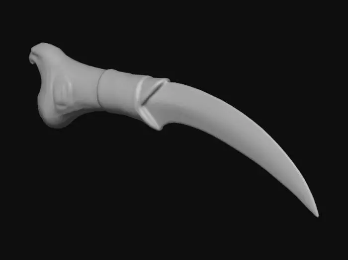 3D model for Ancient Falcon Dagger
