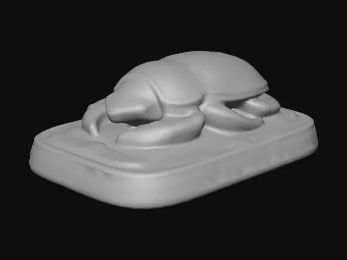 3D model for Golden Scarab Artifact