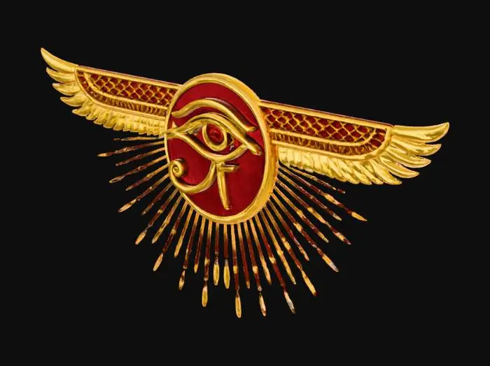 3D model for Eye of Ra Emblem