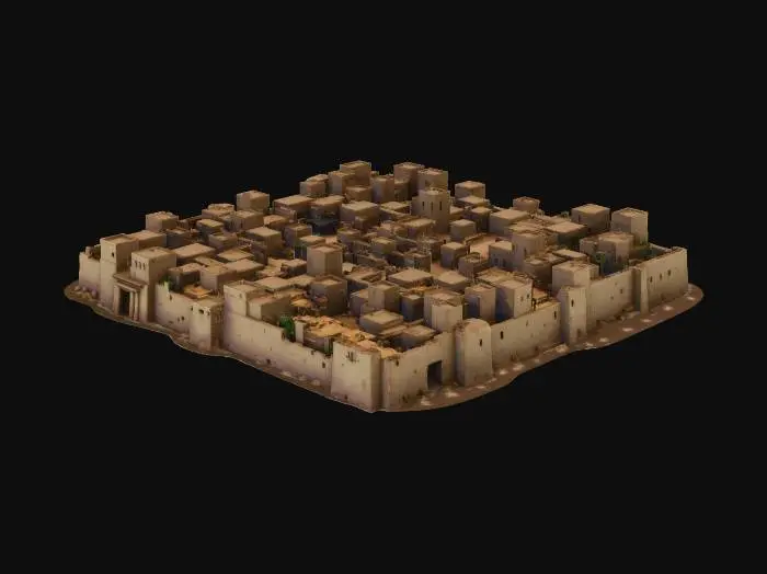 3D model for Labyrinthian Fortress