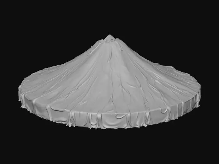 3D model for Desert Shelter