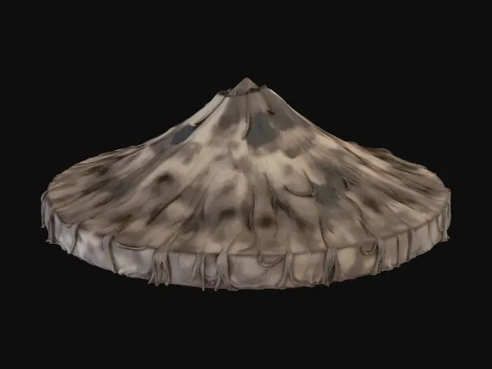 3D model for Desert Shelter