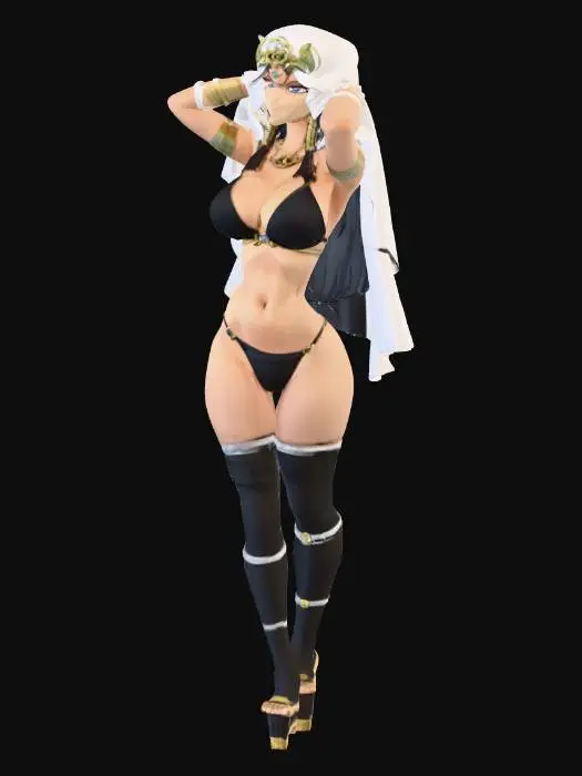 3D model for Desert Oasis Elegance